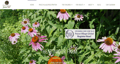 Desktop Screenshot of heartmoorfarm.org